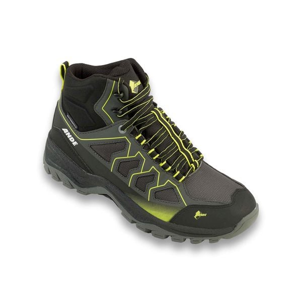 Buty Outdoor Ande Cobra Mid Wp Dorośli. Szare obuwie trekkingowe damskie ANDE, bez zapięcia. Za 318.99 zł.