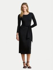 LAUREN RALPH LAUREN Sukienka codzienna 200973598004 Czarny Regular Fit. Czarne sukienki damskie Lauren Ralph Lauren, na co dzień, xs, bez wzorów, z syntetyku, bez kołnierzyka, bez ramiączek, proste. Za 989.99 zł.