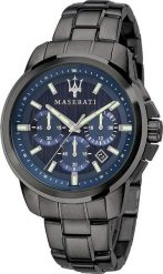Zegarek Maserati Zegarek MASERATI męski R8873621005 (45mm) NoSize. Zegarki męskie maserati, bez wzorów. Za 1,028.35 zł.