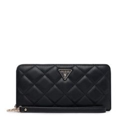 Portfel Guess. Czarne portfele damskie Guess. Za 294.99 zł.