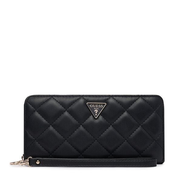 Portfel Guess. Czarne portfele damskie Guess. Za 294.99 zł.
