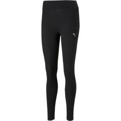 Legginsy Puma Essentials, Kobiety. Czarne legginsy damskie Puma, bez wzorów, z bawełny. Za 157.00 zł.