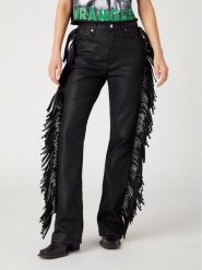 Wrangler Jeansy Wastward W2H3G2100 112326028 Czarny Bootcut Fit. Czarne jeansy damskie Wrangler, bez wzorów, z bawełny. Za 449.99 zł.