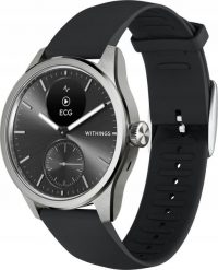 Smartwatch Withings Withings Scanwatch 2 - zegarek z funkcją EKG, pomiarem pulsu i SPO2 oraz mierzeniem aktywności fizycznej i snu (42mm, black). Czarne zegarki smartwatch Withings, bez wzorów. Za 1,667.99 zł.