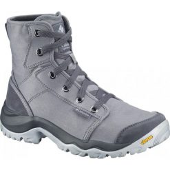 COLUMBIA buty trekkingowe męskie Camden Chukka, Titanium Mhw Grey 41,5. Szare trekkingi męskie Columbia, z materiału, bez zapięcia. W wyprzedaży za 439.00 zł.