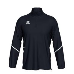 Bluza Errea Manfred Kurtka Ad Dorośli. Czarne kurtki sportowe męskie ERREA, s, bez wzorów, z materiału, bez kaptura, na fitness i siłownię. Za 194.50 zł.