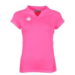 Koszulka damska Reece Australia Rise. Czerwone bluzki damskie REECE, bez wzorów, z materiału, sportowe, bez kołnierzyka, bez ramiączek. Za 215.50 zł.