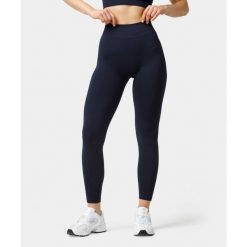 Legginsy bezszwowe push-up Carpatree Elite granatowe. Legginsy damskie Carpatree, bez wzorów, z elastanu. W wyprzedaży za 169.99 zł.