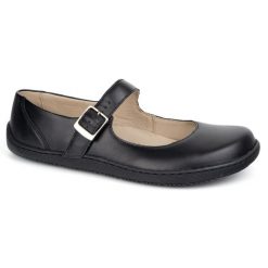 Baleriny barefoot damskie Olivier 1286 z klamerką czarne. Czarne balerinki damskie na wiosnę, bez wzorów, ze skóry, biznesowe, bez obcasa, na płaskiej podeszwie, bez zapięcia. Za 468.83 zł.
