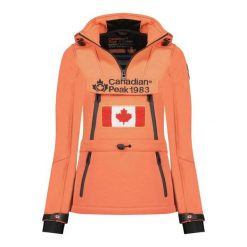 Kurtka turystyczna damska Canadian Peak Toka. Czarne kurtki sportowe damskie Canadian Peak, xl, bez wzorów, z elastanu, bez ramiączek, bez kaptura. Za 356.00 zł.