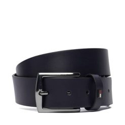 Pasek Tommy Hilfiger. Niebieskie paski męskie Tommy Hilfiger. Za 209.99 zł.