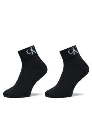 Calvin Klein Jeans Skarpety krótkie 701228805 Czarny. Czarne skarpety męskie Calvin Klein Jeans, bez wzorów, z bawełny. Za 59.99 zł.