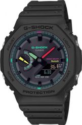 Zegarek sportowy G-SHOCK Casio G-Shock GA-B2100MF-1AER BLUETOOTH 200m czarny. Czarne zegarki sportowe G-Shock, bez wzorów. Za 629.00 zł.