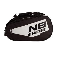 Torba Padel Ene Pro XL czarno-biała. Czarne torby sportowe męskie ENEBE, bez wzorów, na ramię, duże. Za 371.99 zł.