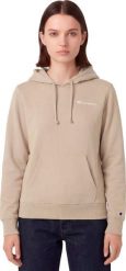 Champion Bluza damska Champion Hoodie Sweatshirt beżowa 118404 MS041 XS. Brązowe bluzy damskie Champion, xs, bez wzorów, bez ramiączek, bez kaptura. Za 258.11 zł.