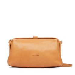 Torebka Balagan. Brązowe listonoszki damskie BALAGAN, bez wzorów, bez dodatków. Za 759.99 zł.