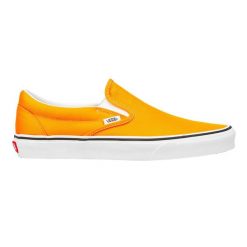 Buty do chodzenia dla dorosłych Vans Classic Slip-On wsuwane. Żółte obuwie sportowe damskie Vans, bez wzorów, bez zapięcia, trekkingowe, vans classic. Za 209.00 zł.