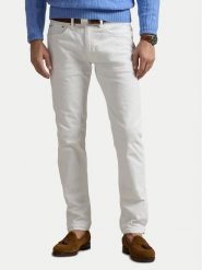 Polo Ralph Lauren Jeansy 710956083002 Biały Slim Fit. Białe jeansy męskie Polo Ralph Lauren, z bawełny. Za 359.99 zł.