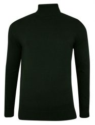 Golf Zielony, Butelkowy, Elegancki, Klasyczny, Męski -Brave Soul- 100% BAWEŁNA. Zielone swetry męskie Brave Soul, m, bez wzorów, z bawełny, eleganckie, bez kołnierzyka, bez ramiączek. Za 119.00 zł.