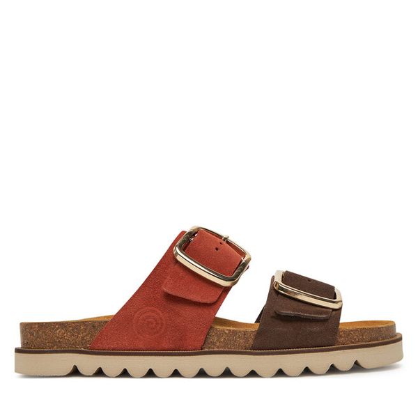 Klapki Dr. Brinkmann. Białe klapki damskie Dr. Brinkmann, bez wzorów, bez obcasa, bez zapięcia. Za 339.99 zł.
