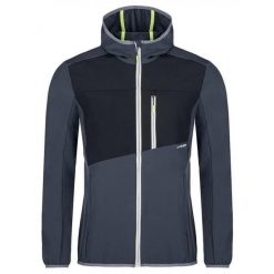 Męska kurtka sportowa Loap Urger w kolorze szarym. Czarne kurtki sportowe męskie LOOP, m, bez wzorów, bez kaptura, do jazdy konnej. Za 240.99 zł.