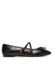 Aldo Baleriny Amberlee 14002496 Czarny. Czarne balerinki damskie Aldo, bez wzorów, ze skóry, bez obcasa, bez zapięcia. W wyprzedaży za 229.99 zł.