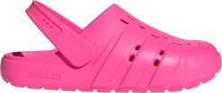 Klapki adidas Adilette Clog 2.0 różowe JR1260 38. Czerwone klapki męskie Adidas, bez wzorów, bez zapięcia. Za 210.19 zł.