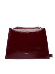 Furla Torebka Nuvola S WB01275 BX4100 CN 0053S Bordowy. Czerwone listonoszki damskie Furla, bez wzorów, ze skóry, bez dodatków. Za 1,649.00 zł.