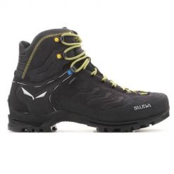 Buty trekkingowe męskie Salewa MS Rapace Gtx. Czarne trekkingi męskie Salewa, z gumy, za kostkę, bez zapięcia. Za 1,123.45 zł.