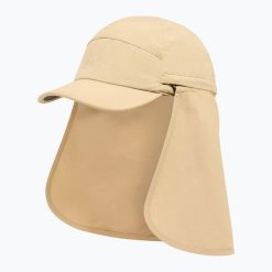 Czapka z daszkiem Jack Wolfskin Canyon. Brązowe czapki damskie Jack Wolfskin, bez wzorów, sportowe. Za 129.99 zł.