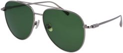 Salvatore Ferragamo Ferragamo Okulary przeciwsłoneczne Mężczyzna SF308S-44 (Lens/Bridge/Temple) 61/15/145 mm. Okulary przeciwsłoneczne damskie Salvatore Ferragamo. Za 430.50 zł.
