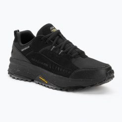 Buty męskie SKCHERS Skechers Bionic Trail Road Sector. Czarne buty zimowe męskie Skechers, bez wzorów, bez obcasa, bez zapięcia. Za 339.99 zł.