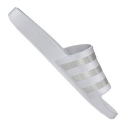 Klapki adidas Adilette Aqua M EF1730 białe. Białe klapki męskie bez wzorów, z materiału, bez zapięcia. Za 147.65 zł.