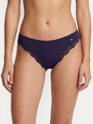 Tommy Hilfiger Figi klasyczne UW0UW06054 Granatowy. Niebieskie majtki damskie Tommy Hilfiger, z syntetyku. Za 129.99 zł.