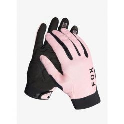 Rękawiczki rowerowe damskie Fox Ranger Glove Gel. Czerwone rękawiczki damskie FOX, bez wzorów. Za 170.49 zł.