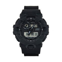 Zegarek G-Shock. Czarne zegarki męskie G-Shock, bez wzorów. Za 429.99 zł.