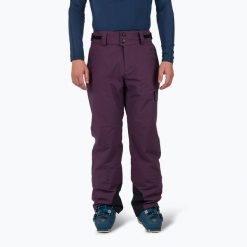 Spodnie narciarskie męskie Rossignol Relax. Fioletowe spodnie sportowe męskie Rossignol, m, bez wzorów, narciarskie. Za 769.99 zł.