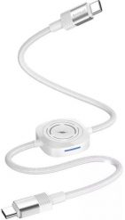 Kabel USB PROOVE Kabel Przewód 2x USB-C 60W + Ładowarka QI na Telefon Smartofon Smartwatch. Zegarki smartwatch PROOVE, bez wzorów. Za 175.98 zł.