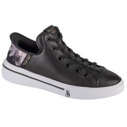 Buty sportowe Sneakersy męskie, Slip-Ins Snoop One - OG. Czarne buty sportowe męskie Skechers, bez wzorów, bez zapięcia, trekkingowe. Za 399.99 zł.