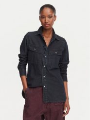 G-Star Raw Koszula D30440 E356 Granatowy Regular Fit. Niebieskie koszule damskie G-Star Raw, xl, bez wzorów, z bawełny, retro, bez kołnierzyka, bez ramiączek. Za 389.99 zł.