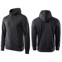Bluza dresowa dla mężczyzn Hi-tec Silian II. Szare bluzy męskie Hi-tec, m, bez wzorów, z dresówki, sportowe, bez ramiączek, bez kaptura. Za 199.99 zł.