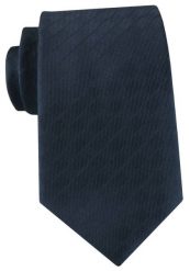 Męski Krawat - Głęboki Granat, Faktura w Kwadraty - Angelo di Monti. Niebieskie krawaty i muchy Angelo di Monti, bez wzorów, z tkaniny, eleganckie. Za 49.99 zł.