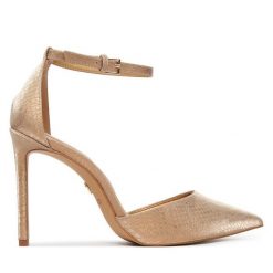 Szpilki Aldo. Żółte szpilki damskie Aldo, bez wzorów, bez obcasa, na szpilce, bez zapięcia. Za 419.99 zł.