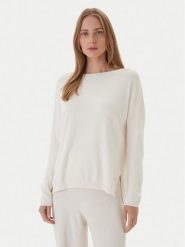 Kontatto Sweter 3M0800C Écru Regular Fit. Swetry nierozpinane damskie Kontatto, m, bez wzorów, z syntetyku, bez kołnierzyka, bez ramiączek. Za 259.99 zł.
