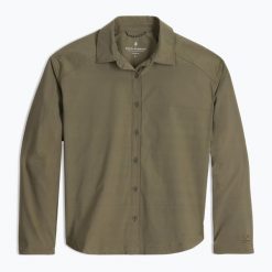 Koszula damska Royal Robbins Wilder. Zielone koszule damskie ROYAL ROBBINS, bez wzorów, casualowe, bez kołnierzyka, bez ramiączek. Za 351.99 zł.