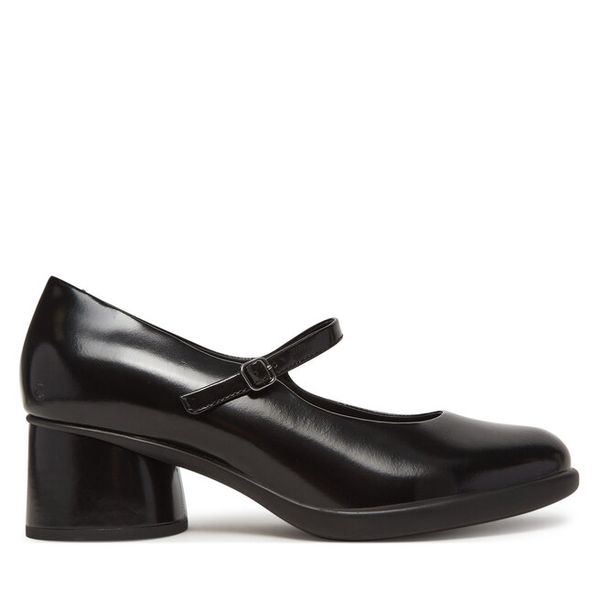 Czółenka ECCO. Czarne czółenka damskie ecco, bez wzorów, bez obcasa, bez zapięcia. Za 739.99 zł.