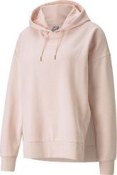 Puma Bluza damska Puma HER Hoodie TR jasnoróżowa 589519 36 S. Czerwone bluzy damskie Puma, s, bez wzorów, bez ramiączek, bez kaptura. Za 199.78 zł.