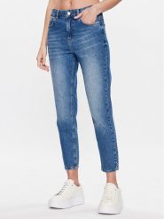 United Colors Of Benetton Jeansy 49BTDF02Z Niebieski Cropped Fit. Niebieskie jeansy damskie United Colors Of Benetton, bez wzorów, z bawełny. Za 179.99 zł.