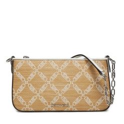 Torebka MICHAEL Michael Kors. Brązowe torebki wizytowe damskie MICHAEL Michael Kors, bez wzorów, bez dodatków. Za 599.99 zł.