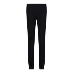 Spodnie damskie turystyczne CMP 3T73776T. Czarne spodnie materiałowe damskie CMP, na lato, bez wzorów, sportowe, trekkingowe. Za 306.50 zł.